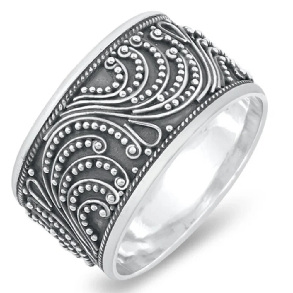 New Sterling Silver Band, Size 9, 10, 11